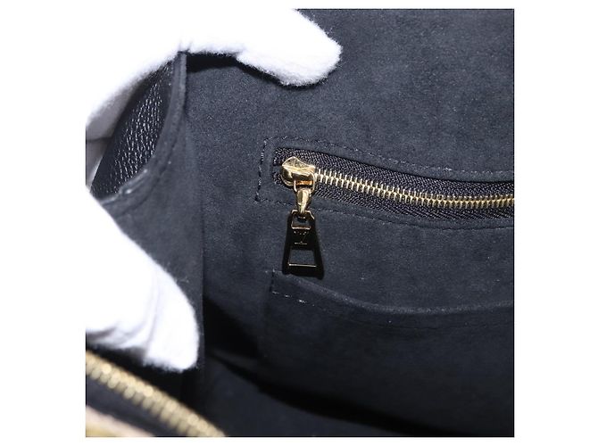 LOUIS VUITTON Monogram Empreinte Grand Palais MM Hand Bag M45842 Auth ka6115SAV Nero Monogramma - vista 22