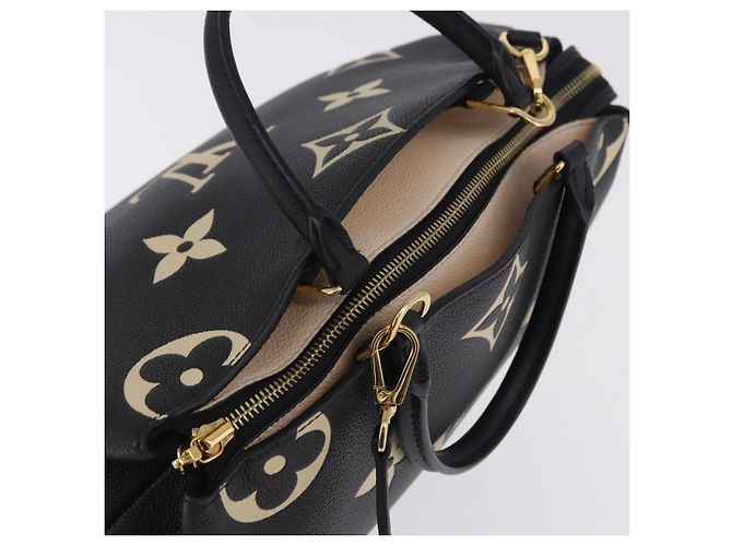 LOUIS VUITTON Monogram Empreinte Grand Palais MM Hand Bag M45842 Auth ka6115SAV Nero Monogramma - vista 6