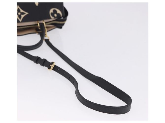 LOUIS VUITTON Monogram Empreinte Grand Palais MM Hand Bag M45842 Auth ka6115SAV Nero Monogramma - vista 9