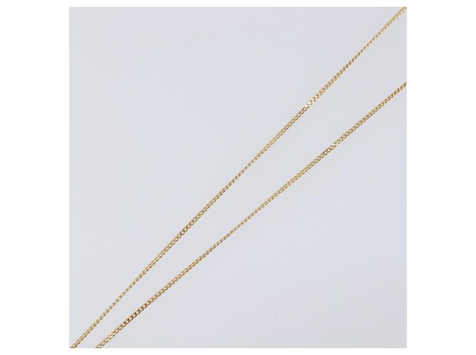 Colar GIVENCHY metal Gold Auth SW2822 Dourado - vista 13