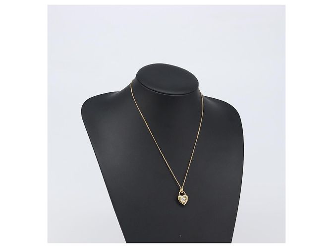 Colar GIVENCHY metal Gold Auth SW2822 Dourado - vista 17