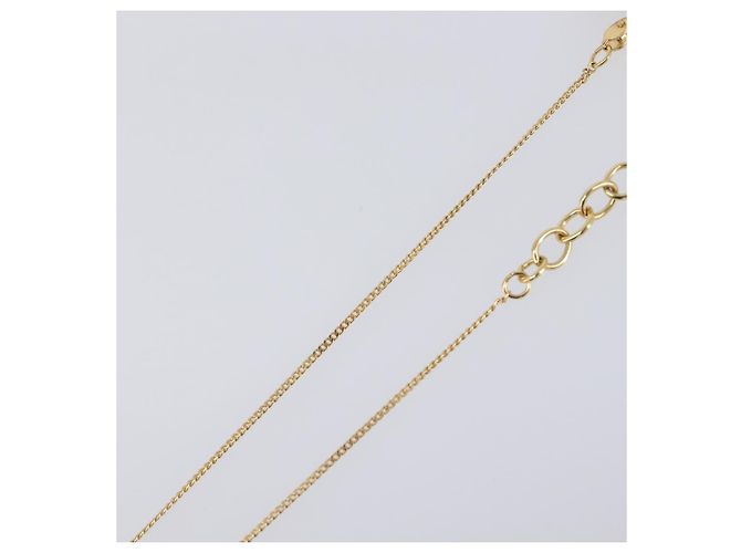 Colar GIVENCHY metal Gold Auth SW2822 Dourado - vista 7