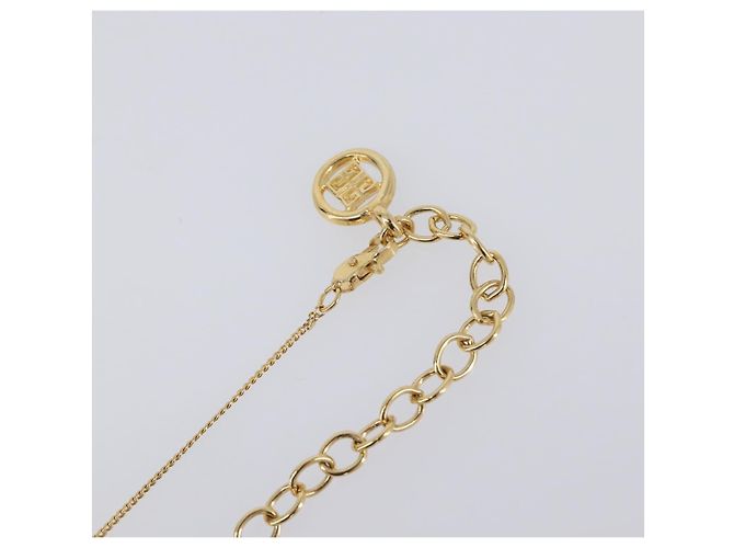 Colar GIVENCHY metal Gold Auth SW2822 Dourado - vista 8