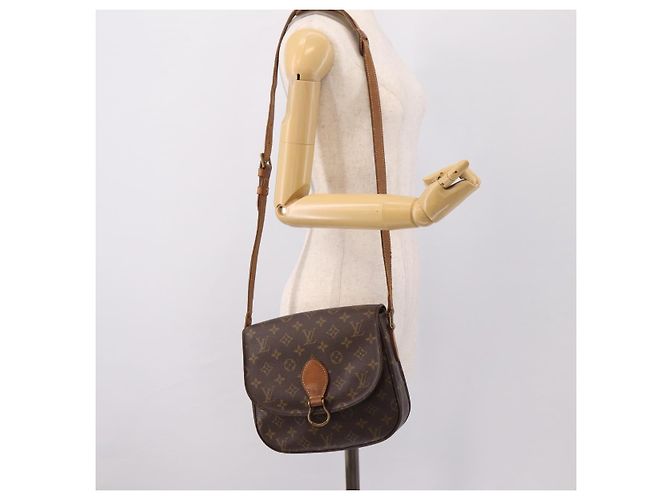 LOUIS VUITTON Monogram Saint Cloud GM Shoulder Bag M51242 LV Auth 197048 Monograma - vista 28