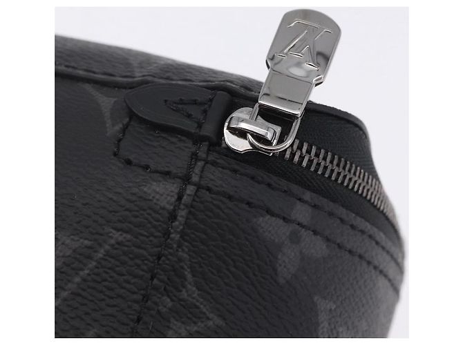 LOUIS VUITTON Monogram Eclipse Cube de Langemont PM Pouch M44697 LV Auth 200397V Monograma - vista 12