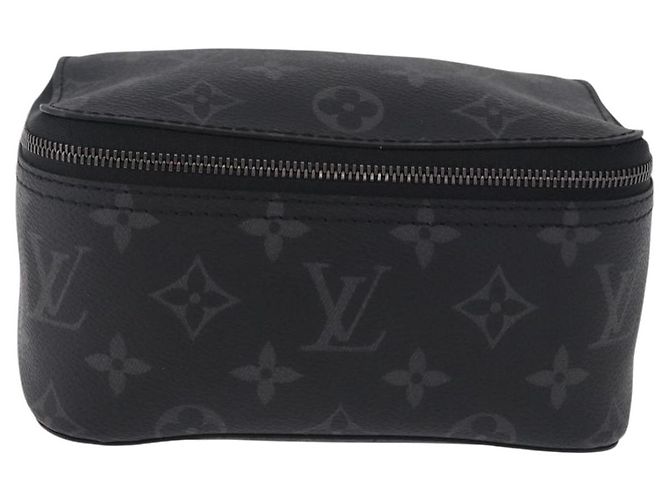 LOUIS VUITTON Monogram Eclipse Cube de Langemont PM Pouch M44697 LV Auth 200397V Monograma - vista 2