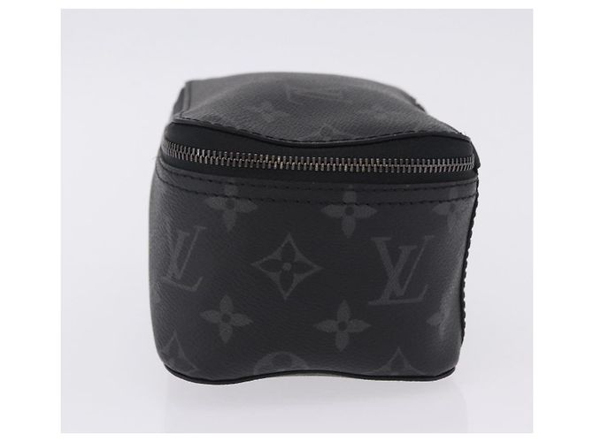 LOUIS VUITTON Monogram Eclipse Cube de Langemont PM Pouch M44697 LV Auth 200397V Monograma - vista 4