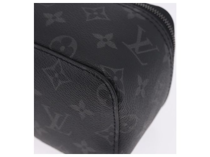 LOUIS VUITTON Monogram Eclipse Cube de Langemont PM Pouch M44697 LV Auth 200397V Monograma - vista 9