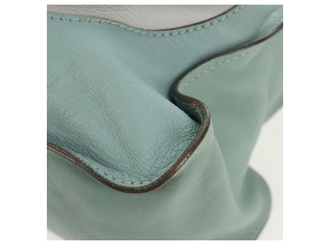 Chloé Borsa Chloe Marcie in pelle 2way Verde Oro Auth 200450V D'oro - vista 13
