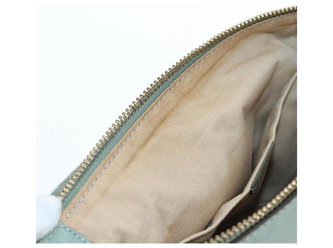 Chloé Borsa Chloe Marcie in pelle 2way Verde Oro Auth 200450V D'oro - vista 26