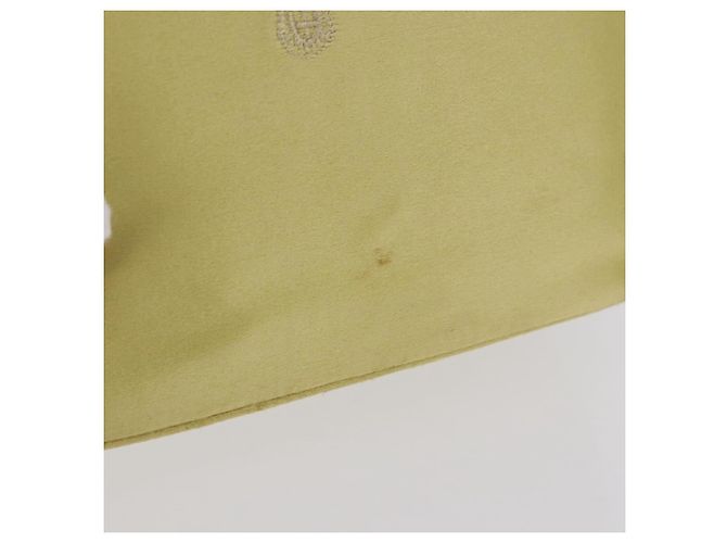 Pouch PRADA in raso giallo oro autentica 201895 D'oro - vista 3