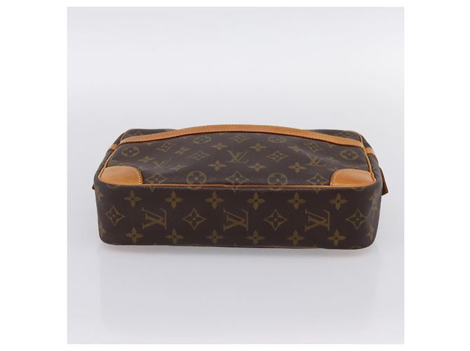LOUIS VUITTON Monogram Compiegne 28 Clutch Bag M51845 LV Auth 200743 Monogramma - vista 7
