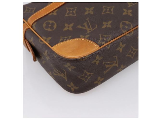 LOUIS VUITTON Monogram Compiegne 28 Clutch Bag M51845 LV Auth 200743 Monogramma - vista 9