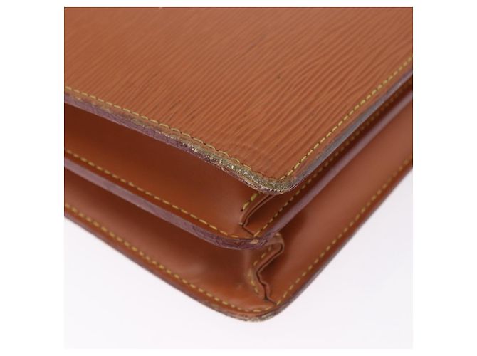 LOUIS VUITTON Epi Serviette Conseiller Case Zipangu Gold M54428 LV Auth 203011 - vista 10
