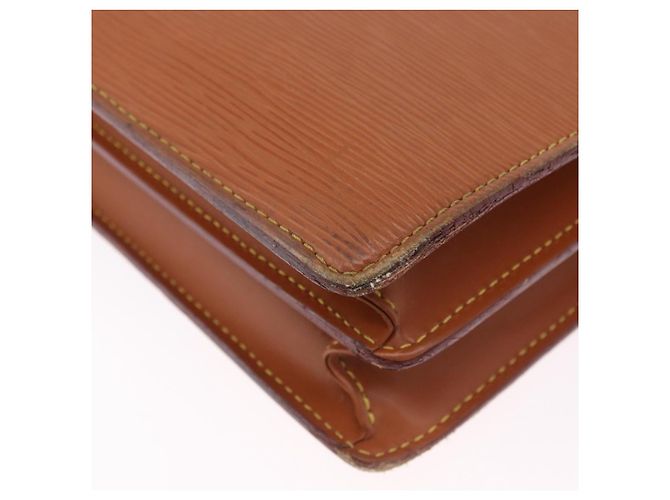LOUIS VUITTON Epi Serviette Conseiller Case Zipangu Gold M54428 LV Auth 203011 - vista 13