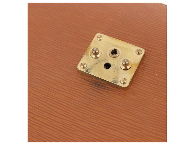 LOUIS VUITTON Epi Serviette Conseiller Case Zipangu Gold M54428 LV Auth 203011 - vista 16