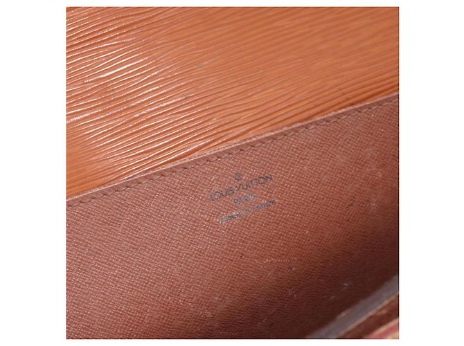 LOUIS VUITTON Epi Serviette Conseiller Case Zipangu Gold M54428 LV Auth 203011 - vista 17