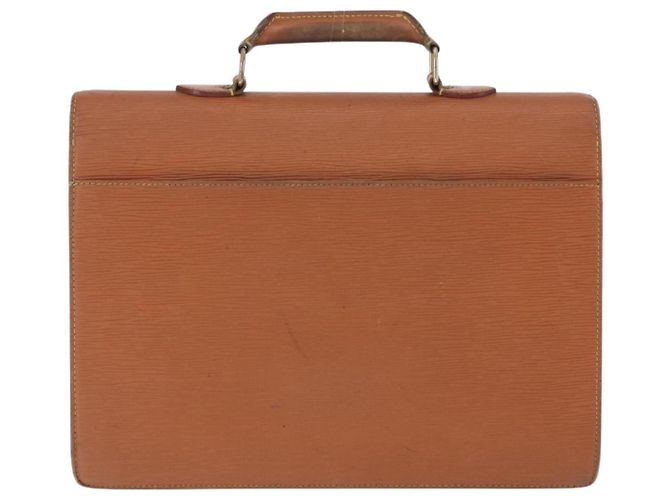LOUIS VUITTON Epi Serviette Conseiller Case Zipangu Gold M54428 LV Auth 203011 - vista 3