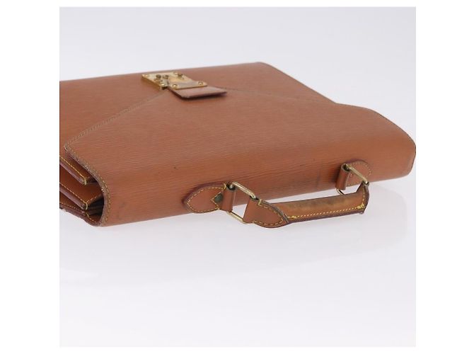 LOUIS VUITTON Epi Serviette Conseiller Case Zipangu Gold M54428 LV Auth 203011 - vista 6