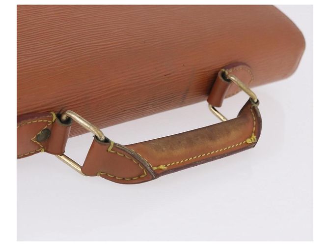 LOUIS VUITTON Epi Serviette Conseiller Case Zipangu Gold M54428 LV Auth 203011 - vista 7