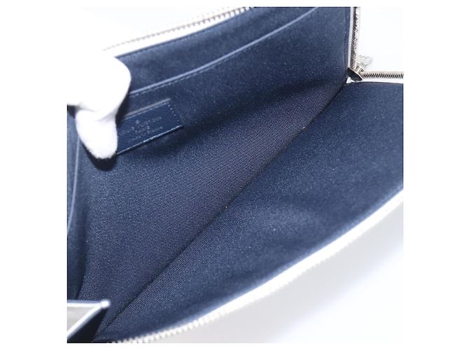 LOUIS VUITTON Monogram White Pochette Jules PM Bag White M61745 LV Auth 202622V Bianco Monogramma - vista 10
