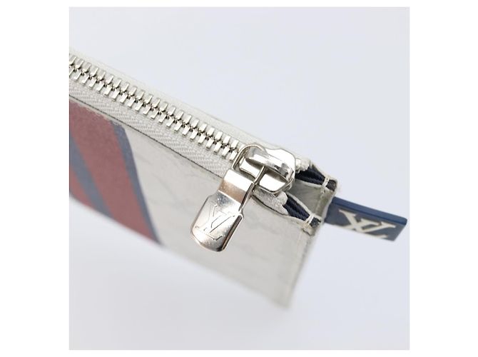 LOUIS VUITTON Monogram White Pochette Jules PM Bag White M61745 LV Auth 202622V Bianco Monogramma - vista 9