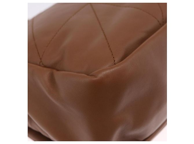 Autre Marque Borsa a tracolla SAINT LAURENT Jamie in pelle marrone e oro Auth 200430M D'oro - vista 12