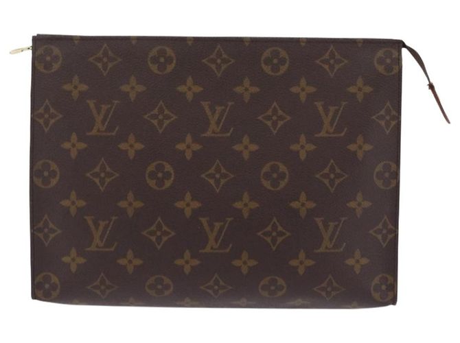 LOUIS VUITTON Monogram Poche Toilette 26 Pouch M47542 LV Auth 201299 Monogramma - vista 13