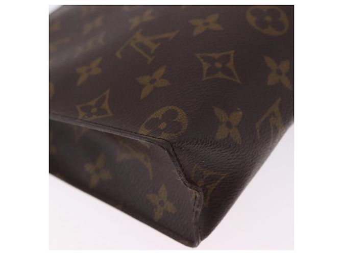 LOUIS VUITTON Monogram Poche Toilette 26 Pouch M47542 LV Auth 201299 Monogramma - vista 15
