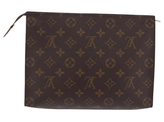 LOUIS VUITTON Monogram Poche Toilette 26 Pouch M47542 LV Auth 201299 Monogramma - vista 2