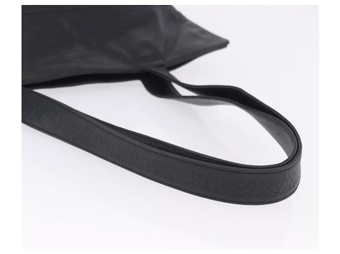 CHANEL Tote Bag aus Lammleder Schwarz CC Auth 201339A - Ansicht 7