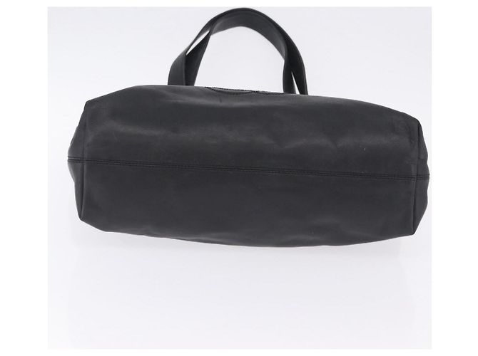CHANEL Tote Bag aus Lammleder Schwarz CC Auth 201339A - Ansicht 9