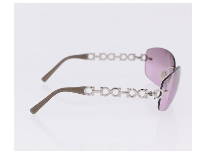 Set di 2 occhiali da sole GUCCI Salvatore Ferragamo Metal Viola Blu Auth bs36922 Porpora - vista 14