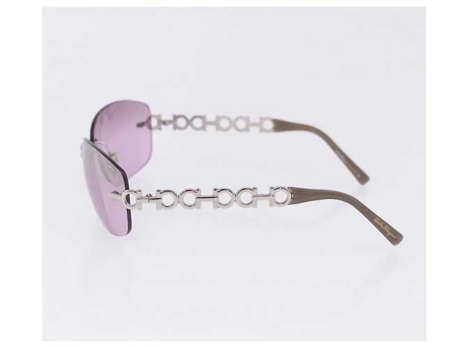 Set di 2 occhiali da sole GUCCI Salvatore Ferragamo Metal Viola Blu Auth bs36922 Porpora - vista 15