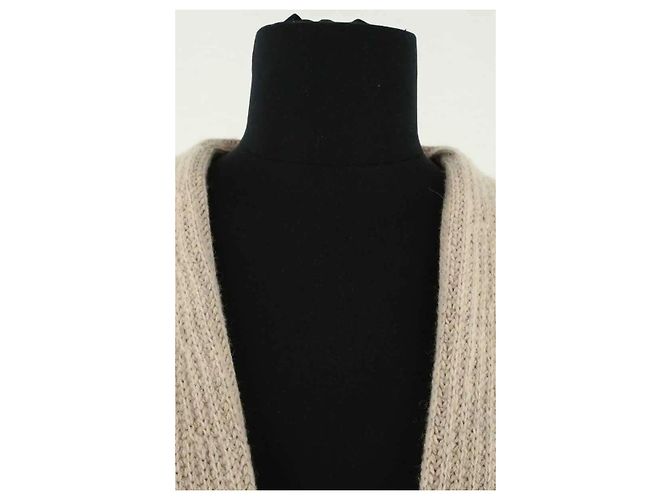 Zadig & Voltaire Rita Cardigan aus Wolle beige - Ansicht 2