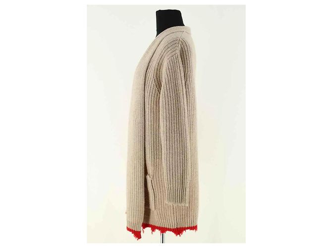 Zadig & Voltaire Rita Cardigan aus Wolle beige - Ansicht 3