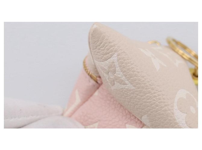 LOUIS VUITTON Monogram Empreinte Berlingo Charm Beige M00669 LV Auth 203314M Monogramma - vista 10