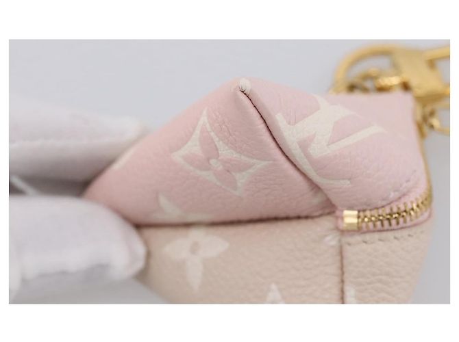 LOUIS VUITTON Monogram Empreinte Berlingo Charm Beige M00669 LV Auth 203314M Monogramma - vista 11
