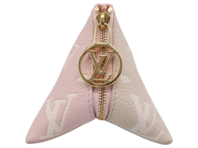 LOUIS VUITTON Monogram Empreinte Berlingo Charm Beige M00669 LV Auth 203314M Monogramma - vista 2