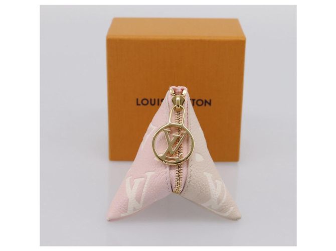 LOUIS VUITTON Monogram Empreinte Berlingo Charm Beige M00669 LV Auth 203314M Monogramma - vista 20