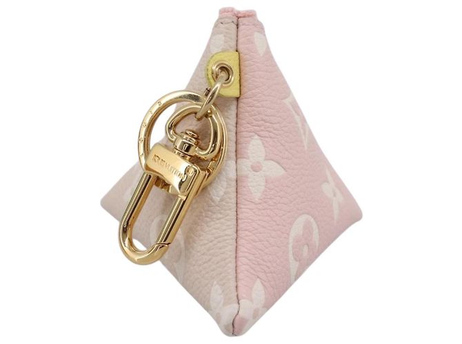 LOUIS VUITTON Monogram Empreinte Berlingo Charm Beige M00669 LV Auth 203314M Monogramma - vista 3