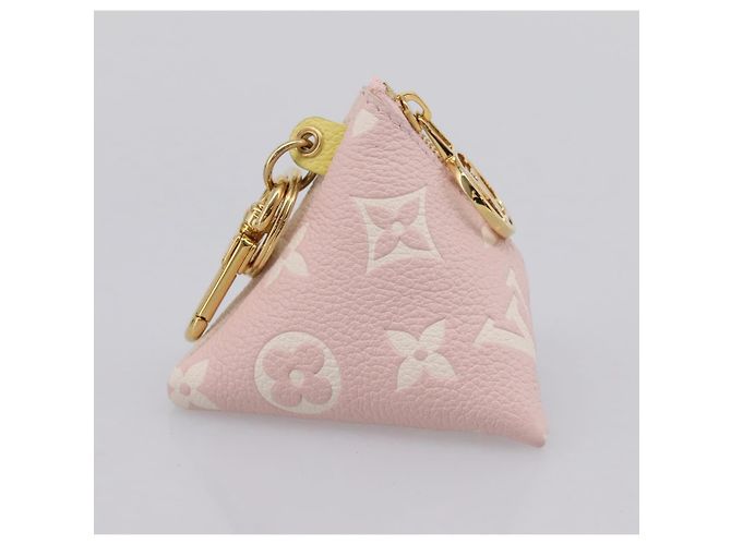LOUIS VUITTON Monogram Empreinte Berlingo Charm Beige M00669 LV Auth 203314M Monogramma - vista 4