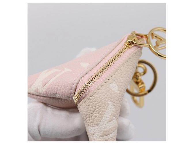 LOUIS VUITTON Monogram Empreinte Berlingo Charm Beige M00669 LV Auth 203314M Monogramma - vista 7