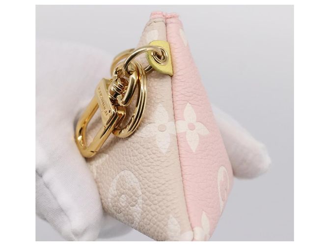 LOUIS VUITTON Monogram Empreinte Berlingo Charm Beige M00669 LV Auth 203314M Monogramma - vista 8