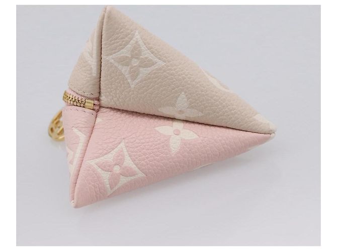 LOUIS VUITTON Monogram Empreinte Berlingo Charm Beige M00669 LV Auth 203314M Monogramma - vista 9