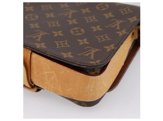 LOUIS VUITTON Monogram Cartouchiere MM Shoulder Bag M51253 LV Auth ka6130 Monogramma - vista 12