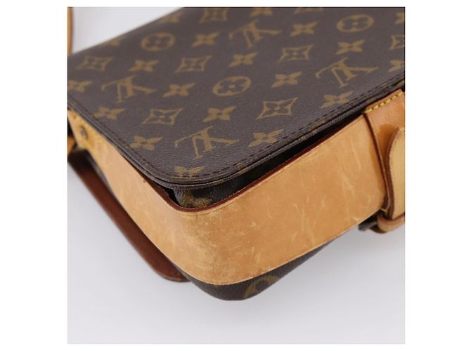 LOUIS VUITTON Monogram Cartouchiere MM Shoulder Bag M51253 LV Auth ka6130 Monogramma - vista 13