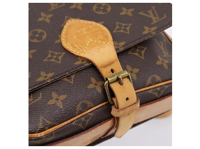 LOUIS VUITTON Monogram Cartouchiere MM Shoulder Bag M51253 LV Auth ka6130 Monogramma - vista 14