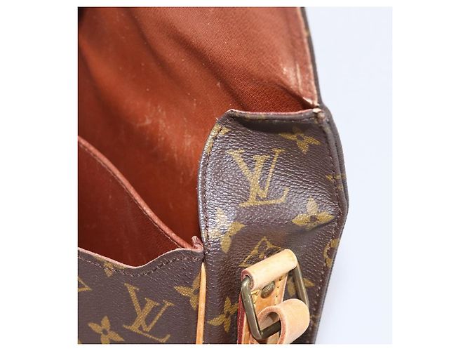 LOUIS VUITTON Monogram Cartouchiere MM Shoulder Bag M51253 LV Auth ka6130 Monogramma - vista 18
