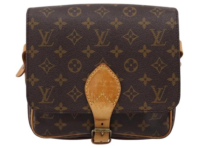 LOUIS VUITTON Monogram Cartouchiere MM Shoulder Bag M51253 LV Auth ka6130 Monogramma - vista 2